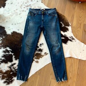 Zara Size 6 skinny rip jeans